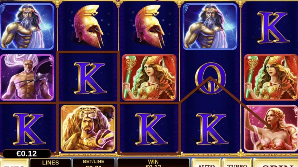 Carretes de Age of the Gods listos para practicar los controles